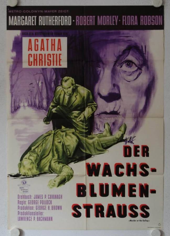 Murder at the Gallop original release german movie poster